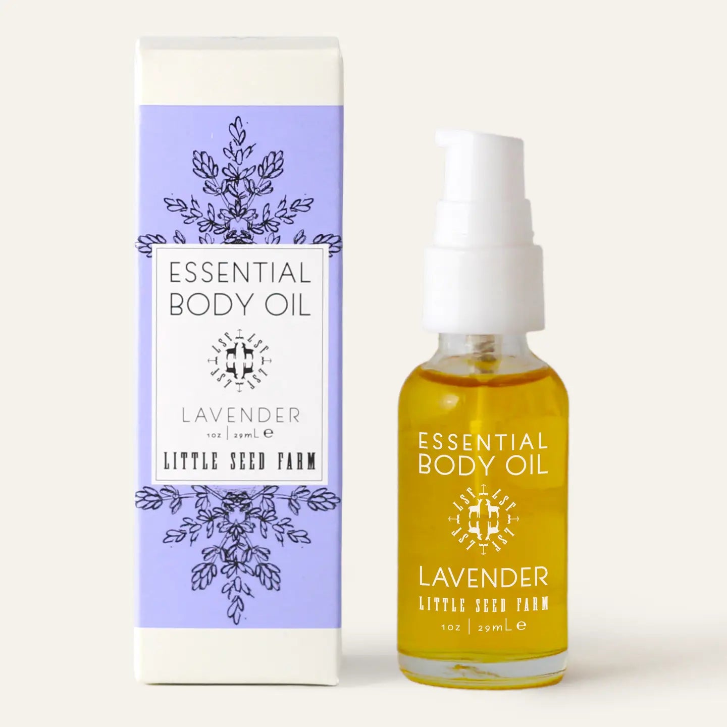 Mini Lavender Essential Body Oil - 1oz